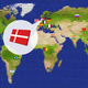 Image for article titled Track Your Travels on a Solid-Lego Map of the World